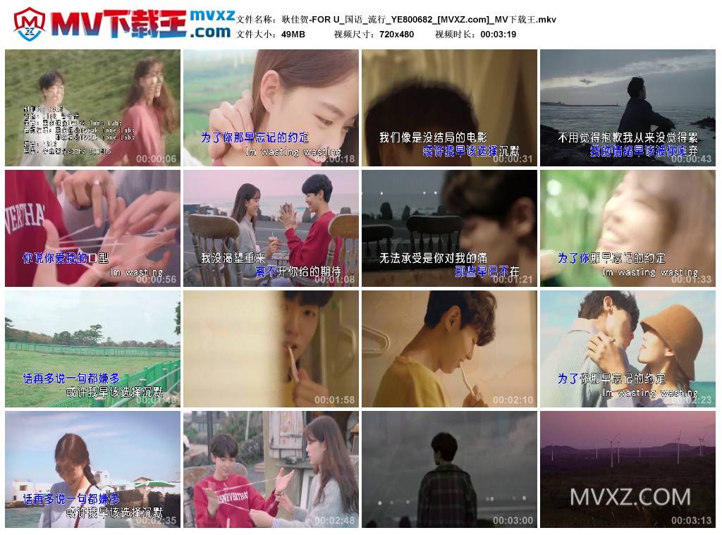 耿佳贺-FOR U_国语_流行_YE800682
